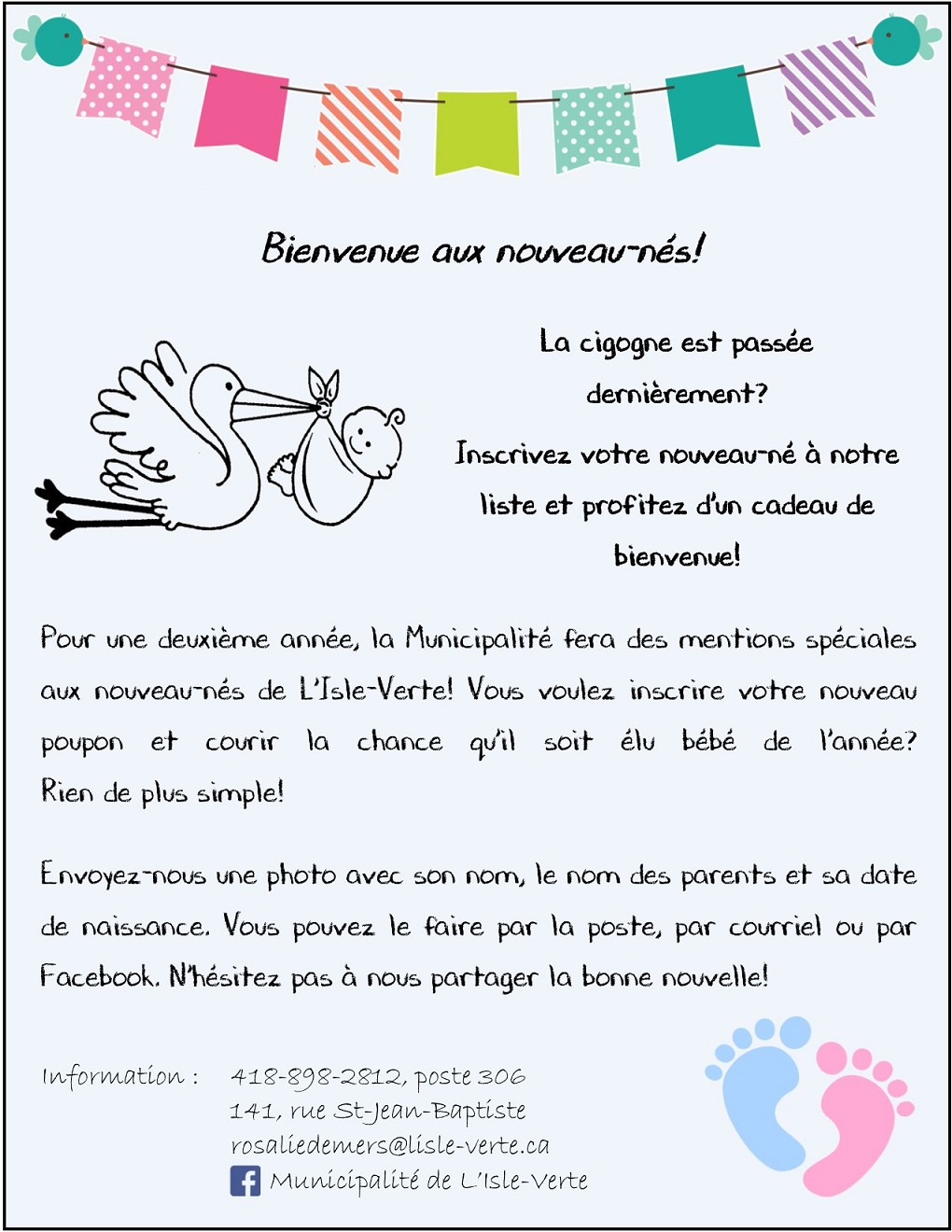 bienvenue bébés 2018