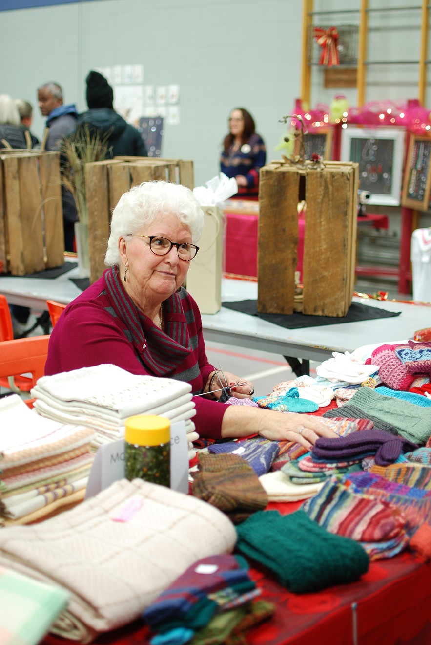 Marie Lafrance, exposante 2017 (Photo : © Marie-Hélène Thériault)